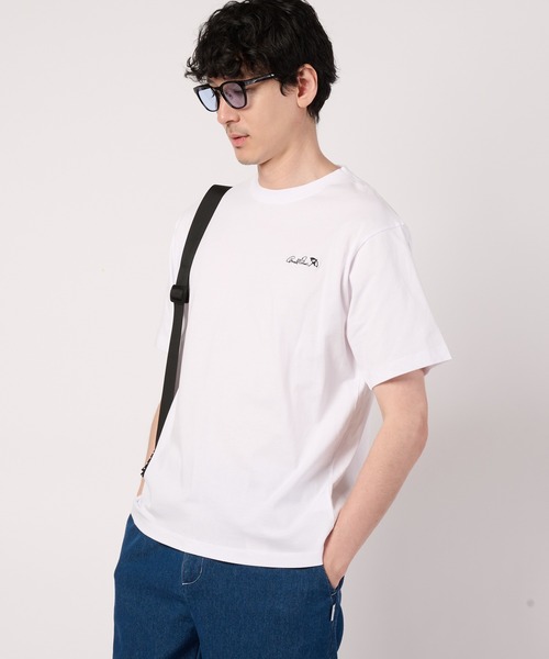 Arnold Palmer(アーノルドパーマー)の「シェア アソート グラフィック Tシャツ(Tシャツ/カットソー・レディース・レッド/サックスブルー/ホワイト/ブラック・LL/L/M/S/XS)」の8枚目の写真