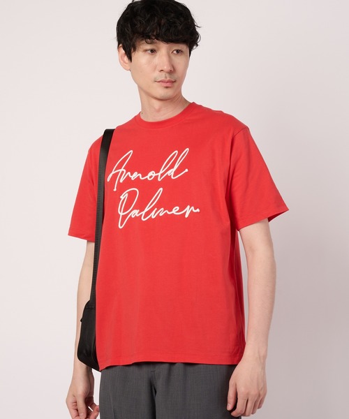 Arnold Palmer(アーノルドパーマー)の「シェア アソート グラフィック Tシャツ(Tシャツ/カットソー・レディース・レッド/サックスブルー/ホワイト/ブラック・LL/L/M/S/XS)」の19枚目の写真