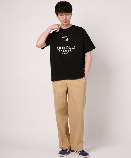Arnold Palmer(アーノルドパーマー)の「シェア アソート グラフィック Tシャツ(Tシャツ/カットソー・レディース・レッド/サックスブルー/ホワイト/ブラック・LL/L/M/S/XS)」の13枚目の写真