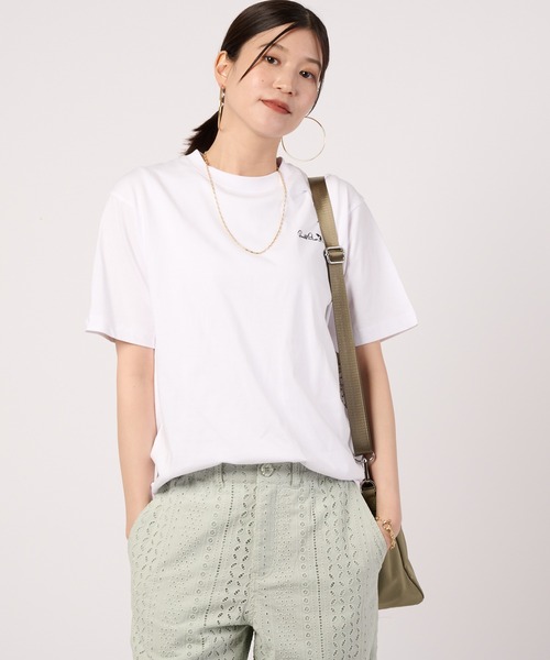 Arnold Palmer(アーノルドパーマー)の「シェア アソート グラフィック Tシャツ(Tシャツ/カットソー・レディース・レッド/サックスブルー/ホワイト/ブラック・LL/L/M/S/XS)」の6枚目の写真