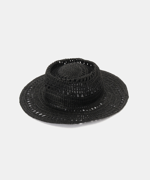 Odds(オッズ)の「Odds / オッズ ARGYLE POKEPIE HAT(ハット・レディース・ホワイト系その他/アイボリー/ブラック・FREE)」の1枚目の写真