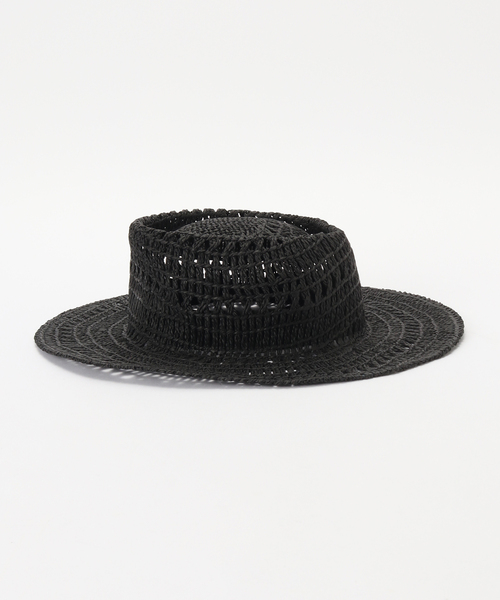 Odds(オッズ)の「Odds / オッズ ARGYLE POKEPIE HAT(ハット・レディース・ホワイト系その他/アイボリー/ブラック・FREE)」の10枚目の写真
