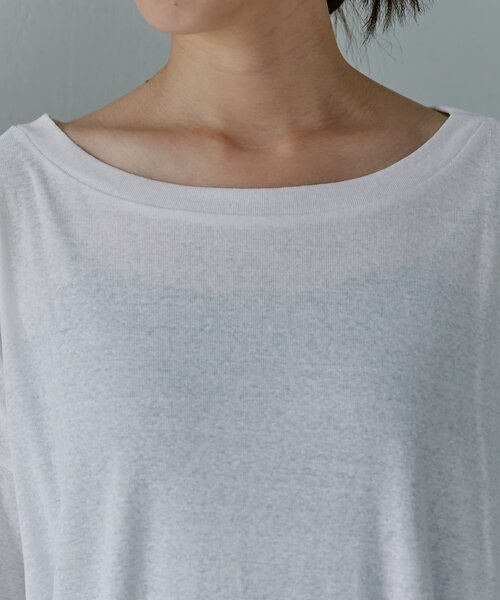 SHENERY（シーナリー）の「【再入荷】スラブコットンBIGTee（Tシャツ/カットソー・レディース・オフホワイト/カーキ/ブラック・FREE）」の11枚目の写真