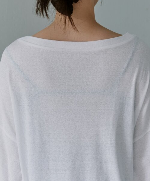 SHENERY（シーナリー）の「【再入荷】スラブコットンBIGTee（Tシャツ/カットソー・レディース・オフホワイト/カーキ/ブラック・FREE）」の12枚目の写真