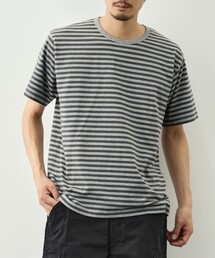 【nanamica/ナナミカ】COOLMAX Stripe Jersey Tee