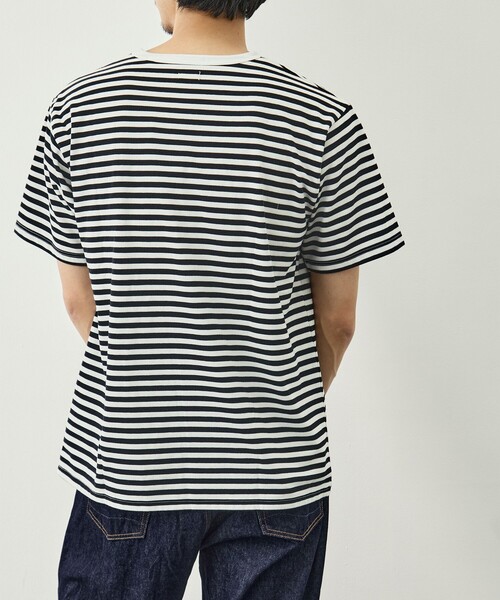 nanamica（ナナミカ）の「【nanamica/ナナミカ】COOLMAX Stripe Jersey Tee（Tシャツ/カットソー・メンズ・ブラック/グレー・S/M）」の13枚目の写真