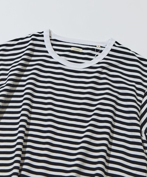 nanamica（ナナミカ）の「【nanamica/ナナミカ】COOLMAX Stripe Jersey Tee（Tシャツ/カットソー・メンズ・ブラック/グレー・S/M）」の16枚目の写真