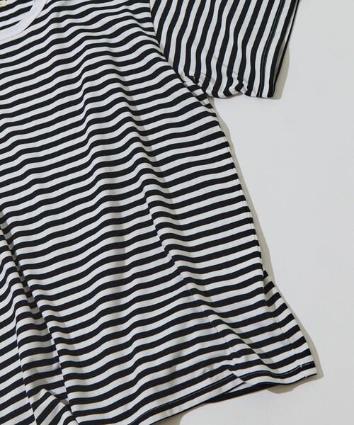 nanamica（ナナミカ）の「【nanamica/ナナミカ】COOLMAX Stripe Jersey Tee（Tシャツ/カットソー・メンズ・ブラック/グレー・S/M）」の17枚目の写真