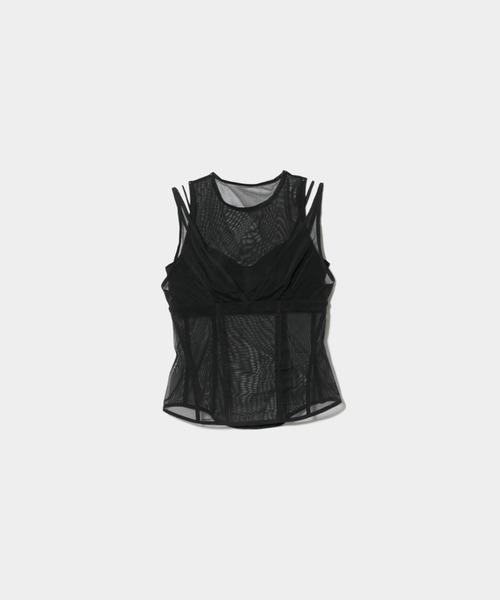 our wacoal cup in tank top（タンクトップ）｜beautiful people