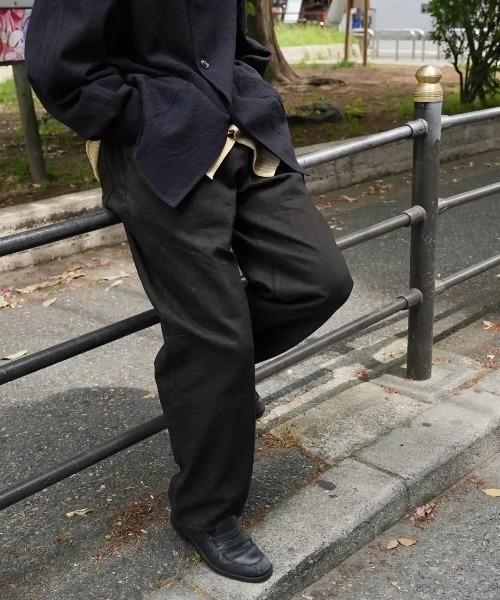 YOKO SAKAMOTO】 5POCKET BAGGY PANTS（デニムパンツ）｜yoko sakamoto