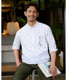 DoCLASSE（ ドゥクラッセ）の「クールマックス・麻混・涼感プルオーバー7分袖（シャツ/ブラウス）」