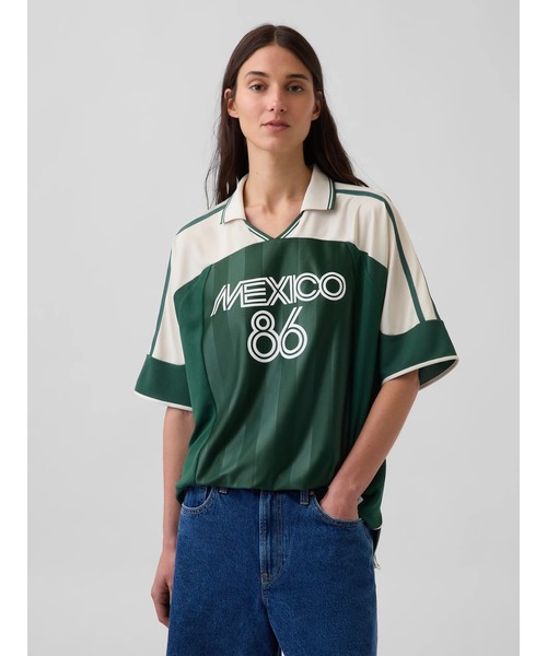 セール】FIFA WORLD CUP(TM) オーバーサイズ ジャージー（Tシャツ