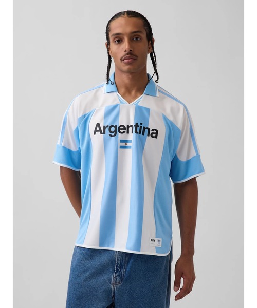 セール】FIFA WORLD CUP(TM) オーバーサイズ ジャージー（Tシャツ