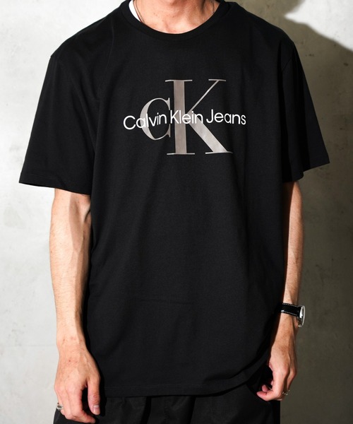 Calvin Klein(カルバン・クライン)の「Calvin Klein カルバンクライン / PRINTED LOGO TEE ロゴTシャツ(Tシャツ/カットソー・メンズ・その他1/ブラック系その他/ブラック系その他2/その他2/ブラック/ブラック系その他3・MEDIUM/LARGE/X-LARGE/SMALL)」の9枚目の写真