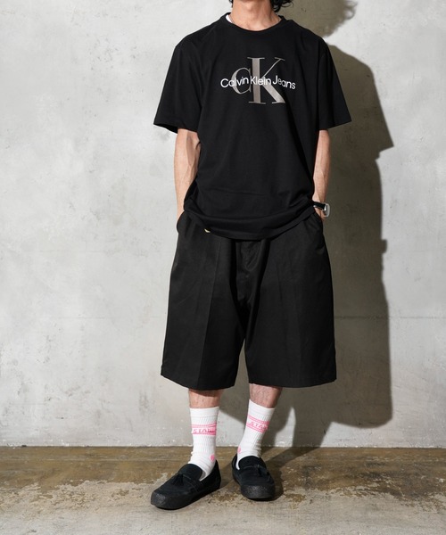 Calvin Klein(カルバン・クライン)の「Calvin Klein カルバンクライン / PRINTED LOGO TEE ロゴTシャツ(Tシャツ/カットソー・メンズ・その他1/ブラック系その他/ブラック系その他2/その他2/ブラック/ブラック系その他3・MEDIUM/LARGE/X-LARGE/SMALL)」の10枚目の写真
