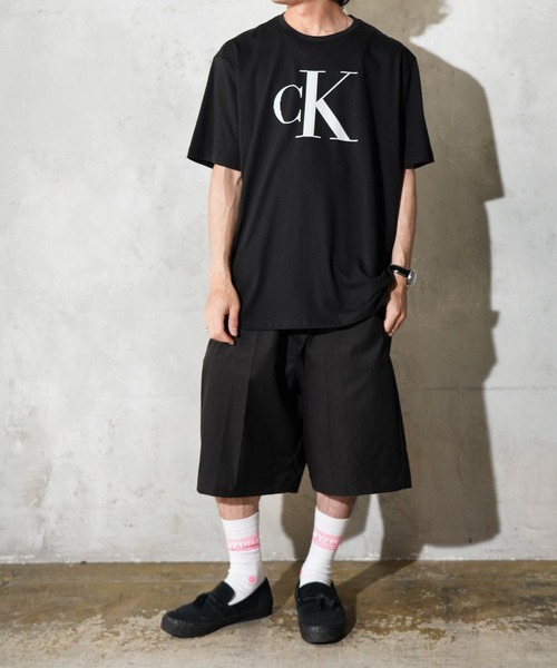 Calvin Klein(カルバン・クライン)の「Calvin Klein カルバンクライン / PRINTED LOGO TEE ロゴTシャツ(Tシャツ/カットソー・メンズ・その他1/ブラック系その他/ブラック系その他2/その他2/ブラック/ブラック系その他3・MEDIUM/LARGE/X-LARGE/SMALL)」の12枚目の写真
