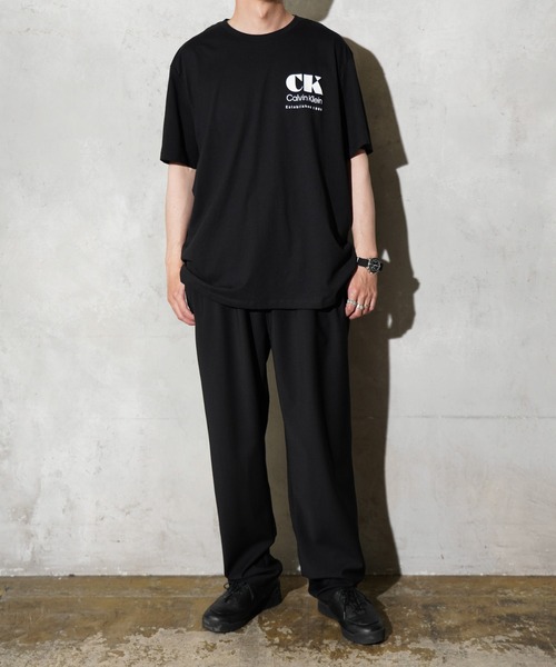 Calvin Klein(カルバン・クライン)の「Calvin Klein カルバンクライン / PRINTED LOGO TEE ロゴTシャツ(Tシャツ/カットソー・メンズ・その他1/ブラック系その他/ブラック系その他2/その他2/ブラック/ブラック系その他3・MEDIUM/LARGE/X-LARGE/SMALL)」の15枚目の写真