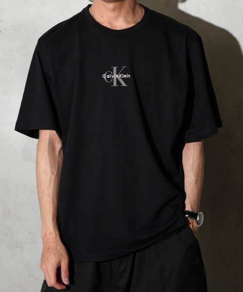 Calvin Klein(カルバン・クライン)の「Calvin Klein カルバンクライン / PRINTED LOGO TEE ロゴTシャツ(Tシャツ/カットソー・メンズ・その他1/ブラック系その他/ブラック系その他2/その他2/ブラック/ブラック系その他3・MEDIUM/LARGE/X-LARGE/SMALL)」の16枚目の写真