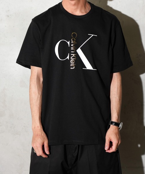 Calvin Klein(カルバン・クライン)の「Calvin Klein カルバンクライン / PRINTED LOGO TEE ロゴTシャツ(Tシャツ/カットソー・メンズ・その他1/ブラック系その他/ブラック系その他2/その他2/ブラック/ブラック系その他3・MEDIUM/LARGE/X-LARGE/SMALL)」の18枚目の写真