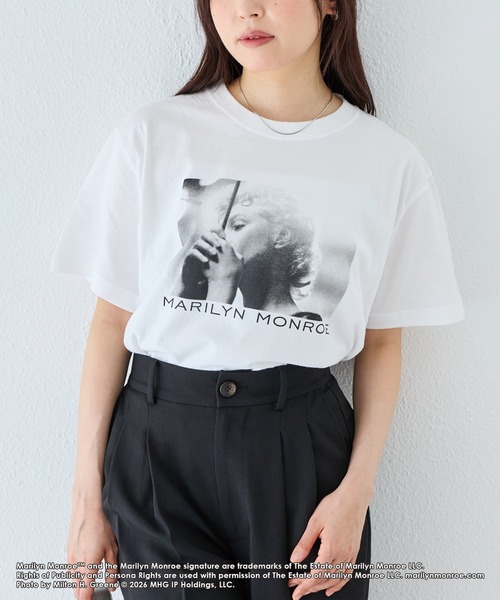 GOOD ROCK SPEED Marilyn Monroe фотопринт футболка T‑shirt