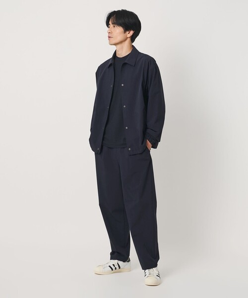 BEAUTY&YOUTH UNITED ARROWS(ビューティーアンドユースユナイテッドアローズ)の「【WEB限定】360°MASTER バルーン コーチ ジャケット セットアップ対応 撥水 ストレッチ ウォッシャブル(ブルゾン・メンズ・ネイビー・XL/L/M/S)」の9枚目の写真