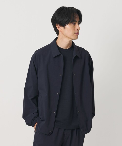 BEAUTY&YOUTH UNITED ARROWS(ビューティーアンドユースユナイテッドアローズ)の「【WEB限定】360°MASTER バルーン コーチ ジャケット セットアップ対応 撥水 ストレッチ ウォッシャブル(ブルゾン・メンズ・ネイビー・XL/L/M/S)」の10枚目の写真