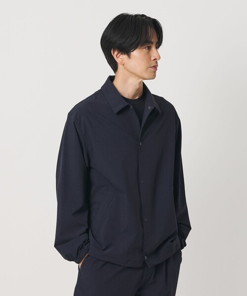 BEAUTY&YOUTH UNITED ARROWS(ビューティーアンドユースユナイテッドアローズ)の「【WEB限定】360°MASTER バルーン コーチ ジャケット セットアップ対応 撥水 ストレッチ ウォッシャブル(ブルゾン・メンズ・ネイビー・XL/L/M/S)」の13枚目の写真