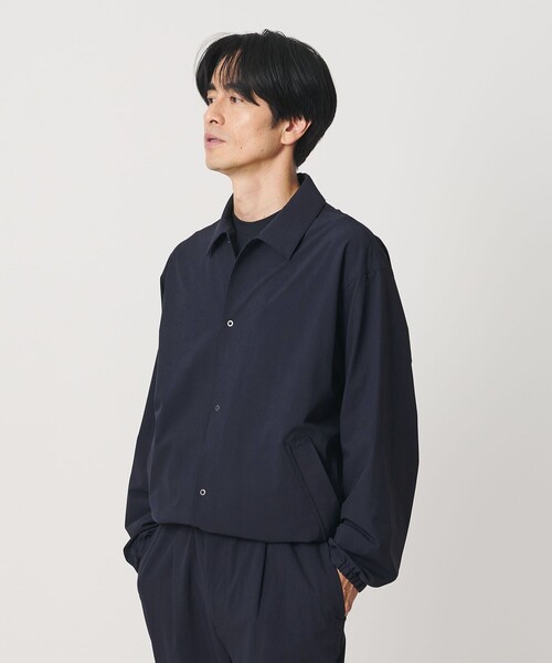 BEAUTY&YOUTH UNITED ARROWS(ビューティーアンドユースユナイテッドアローズ)の「【WEB限定】360°MASTER バルーン コーチ ジャケット セットアップ対応 撥水 ストレッチ ウォッシャブル(ブルゾン・メンズ・ネイビー・XL/L/M/S)」の15枚目の写真