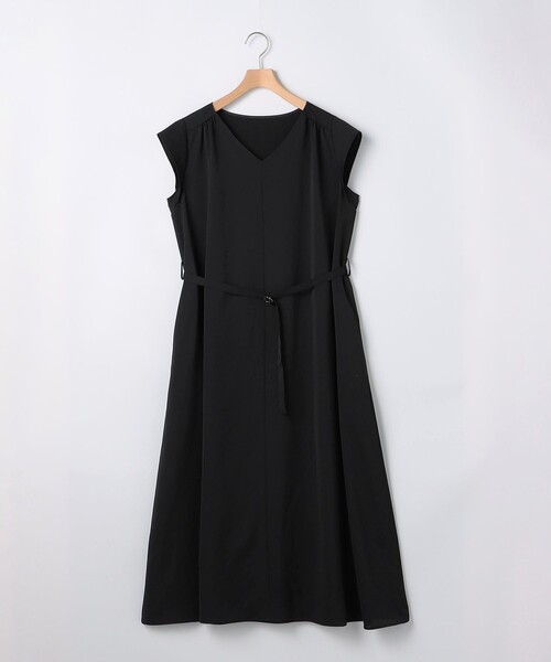 NOLLEY’S(ノーリーズ)の「《UVカット》ウォッシャブルVネックギャザーワンピース(ワンピース・レディース・ブラウン/ブラック・36/38)」の15枚目の写真