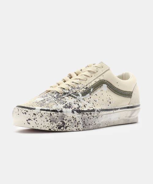 VANS(バンズ)の「VANS PREMIUM Old Skool 36 VN000D9RDJR(スニーカー・メンズ・アイボリー・26cm/26.5cm/27cm/27.5cm/28cm)」の2枚目の写真