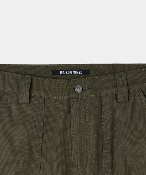 MAISON MINED(メゾンミネド)の「PARACHUTE VELCRO PANTS KHAKI(その他パンツ・メンズ・その他・SMALL/MEDIUM/LARGE)」の8枚目の写真
