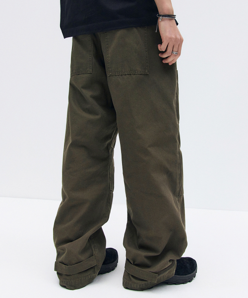 MAISON MINED(メゾンミネド)の「PARACHUTE VELCRO PANTS KHAKI(その他パンツ・メンズ・その他・SMALL/MEDIUM/LARGE)」の14枚目の写真