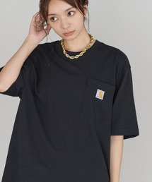 Carhartt | 【Carhartt/カーハート】ヘビーウェイト オーバーサイズ ポケットTシャツ ユニセックス コットン 半袖Tシャツ(Tシャツ/カットソー)