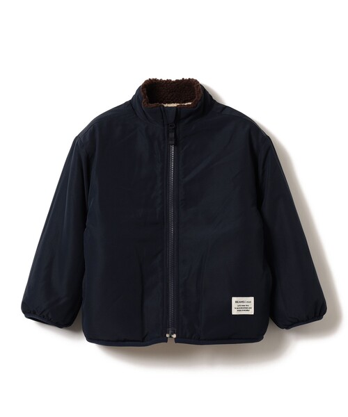 BEAMS mini(ビームスミニ)の「ボア リバーシブル ブルゾン 2026FW(90~150cm) キッズ アウター プチプラ 人気 定番 通園 通学(ブルゾン・キッズ・パープル系その他3/ブラウン・110/100/90/150/140/130/120)」の18枚目の写真