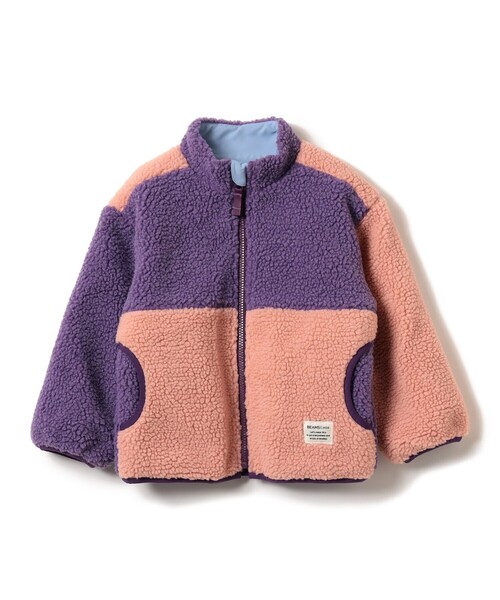 BEAMS mini(ビームスミニ)の「ボア リバーシブル ブルゾン 2026FW(90~150cm) キッズ アウター プチプラ 人気 定番 通園 通学(ブルゾン・キッズ・パープル系その他3/ブラウン・110/100/90/150/140/130/120)」の19枚目の写真
