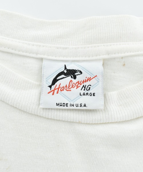 VINTAGE(ヴィンテージ)の「【USED】90’s “EARTH DAY 1990” アニマルTシャツ USA製(Tシャツ/カットソー・メンズ・ホワイト・LARGE)」の4枚目の写真