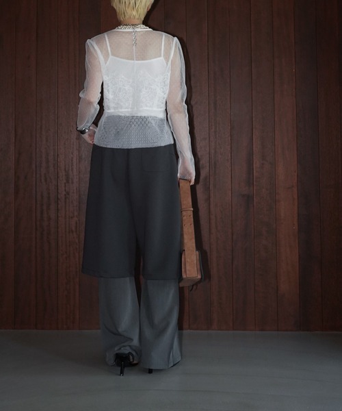 レースシアートップス chw26s367-ファッション通販サイト-chuclla,FANO
