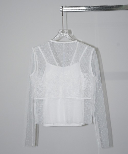 レースシアートップス chw26s367-ファッション通販サイト-chuclla,FANO