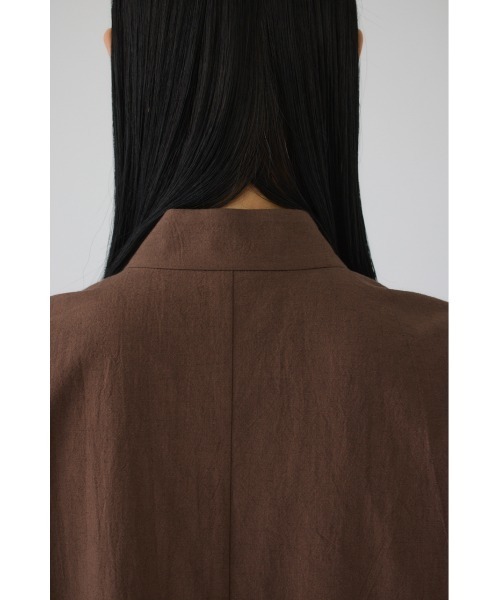 RIM.ARK(リムアーク)の「Linen mix box vest(リネンミックスボックスベスト)(ベスト・レディース・ホワイト/ブラウン/ブラック・FREE)」の21枚目の写真