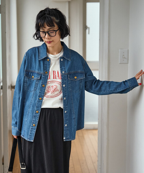 SOMETHING × FREAK'S STORE/サムシング 別注 G-SHIRTS/別注 デニム
