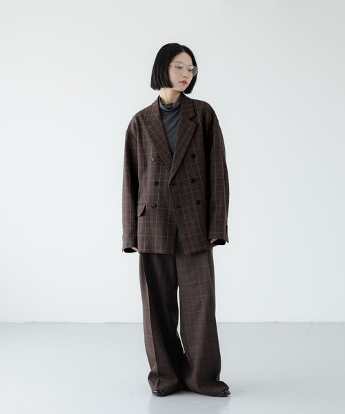 LOWRYS FARM(ローリーズファーム)の「【LFM(U)】LANATECワイドスラックス 724477(スラックス・メンズ・チャコールグレー/ベージュ/ブラウン・LARGE/MEDIUM)」の6枚目の写真