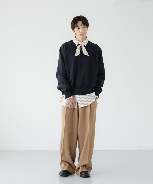 LOWRYS FARM(ローリーズファーム)の「【LFM(U)】LANATECワイドスラックス 724477(スラックス・メンズ・チャコールグレー/ベージュ/ブラウン・LARGE/MEDIUM)」の19枚目の写真