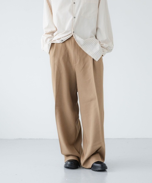 LOWRYS FARM(ローリーズファーム)の「【LFM(U)】LANATECワイドスラックス 724477(スラックス・メンズ・チャコールグレー/ベージュ/ブラウン・LARGE/MEDIUM)」の20枚目の写真