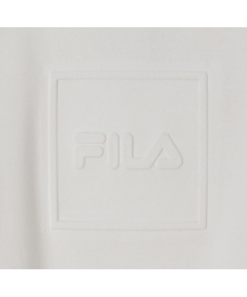 FILA（フィラ）の「EMBOSS LOGO SWEAT SHIRT / エンボスロゴ　スウェットシャツ（スウェット・レディース・ネイビー/ラベンダー/ホワイト・L/M/XL）」の5枚目の写真