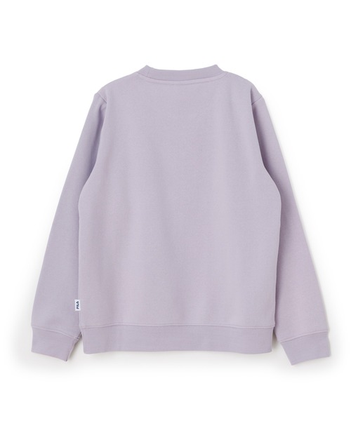 FILA（フィラ）の「EMBOSS LOGO SWEAT SHIRT / エンボスロゴ　スウェットシャツ（スウェット・レディース・ネイビー/ラベンダー/ホワイト・L/M/XL）」の8枚目の写真