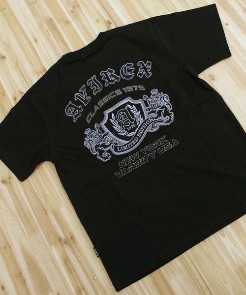 AVIREX（アヴィレックス）の「VARSITY TEE -SELECTED AUTHORIT-（Tシャツ/カットソー・メンズ・ブラック/ホワイト・XL/L/XXL/M）」の10枚目の写真
