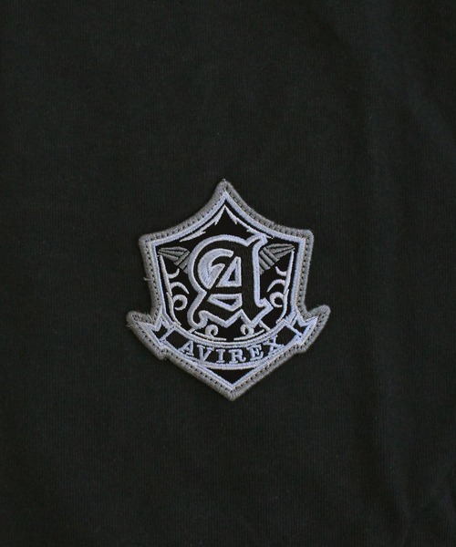 AVIREX（アヴィレックス）の「VARSITY TEE -SELECTED AUTHORIT-（Tシャツ/カットソー・メンズ・ブラック/ホワイト・XL/L/XXL/M）」の12枚目の写真