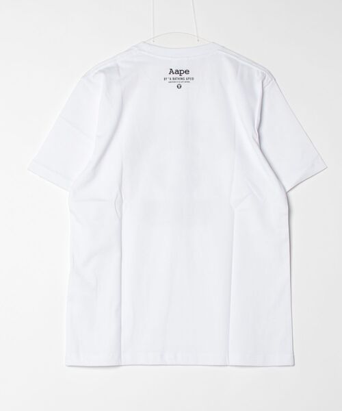 AAPE BY A BATHING APE（エーエイプバイアベイシングエイプ）の「AAPE BASIC TEE(WOODLAND CAMO)#2（Tシャツ/カットソー・メンズ・ブラック系その他5/ホワイト系その他7/ブラック系その他/ホワイト系その他・LARGE/XX-LARGE/MEDIUM/SMALL/X-LARGE）」の13枚目の写真