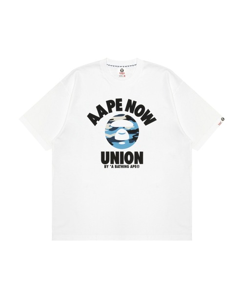 AAPE BY A BATHING APE（エーエイプバイアベイシングエイプ）の「AAPE BASIC TEE(WOODLAND CAMO)#2（Tシャツ/カットソー・メンズ・ブラック系その他5/ホワイト系その他7/ブラック系その他/ホワイト系その他・LARGE/XX-LARGE/MEDIUM/SMALL/X-LARGE）」の2枚目の写真