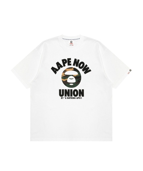 AAPE BY A BATHING APE（エーエイプバイアベイシングエイプ）の「AAPE BASIC TEE(WOODLAND CAMO)#2（Tシャツ/カットソー・メンズ・ブラック系その他5/ホワイト系その他7/ブラック系その他/ホワイト系その他・LARGE/XX-LARGE/MEDIUM/SMALL/X-LARGE）」の3枚目の写真